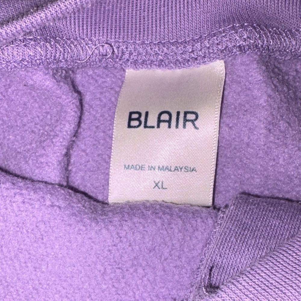 Blair Lavender Fleece Sweatshirt Jacket - Picture 2 of 4